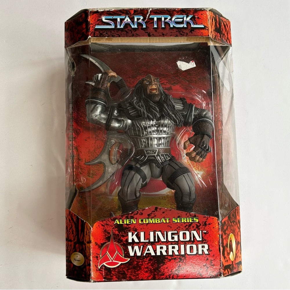 🆕 1999 Star Trek Alien Combat Series Klingon Warrior (Playmates)